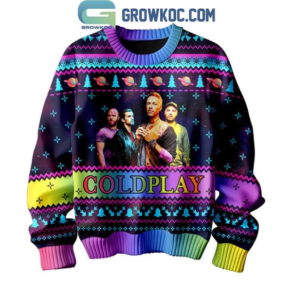 Coldplay In Christmas A Head Full Of Dreams Ugly Sweater