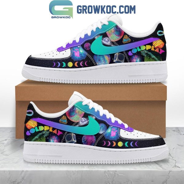 Coldplay Infinity In The Universe Air Force 1 Shoes