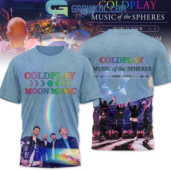 Coldplay Music Of The Spheres World Tour 2024 Up And Up Hoodie T-Shirt