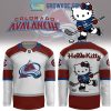 Minnesota Wild Celebrating Hello Kitty Personalized Hockey Jersey