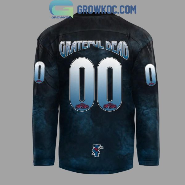 Colorado Avalanche Grateful Dead Night 2024 Edition Personalized Hockey Jersey