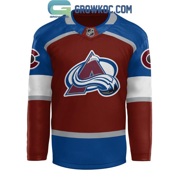 Colorado Avalanche Hello Kitty Happy 50th Anniversary Hockey Jersey