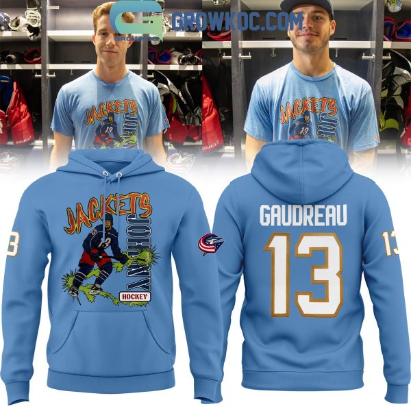 Columbus Blue Jackets In Loving Memory Of Johnny Gaudreau Forever Hoodie T-Shirt