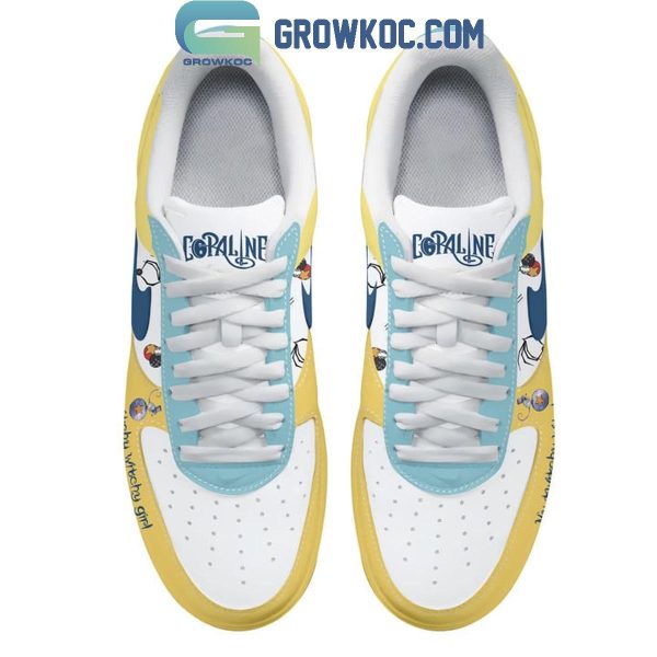 Coraline My Twitchy Witchy Girl Air Force 1 Shoes