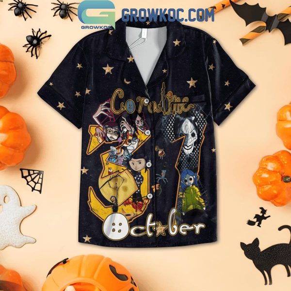 Coraline The Braver You Are The More You’ll See Welcome Home Polyester Pajamas Set