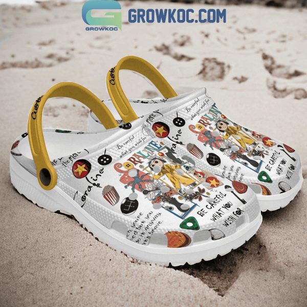 Coraline You Are Scared But You Do It Anyway Personalized Crocs Clogs