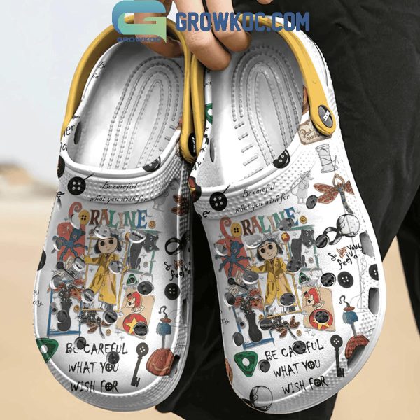 Coraline You Are Scared But You Do It Anyway Personalized Crocs Clogs