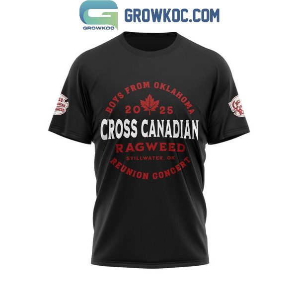 Cross Canadian Ragweed 2025 The Boys From Oklahoma Hoodie T-Shirt