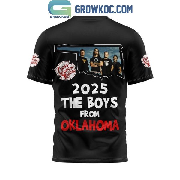 Cross Canadian Ragweed 2025 The Boys From Oklahoma Hoodie T-Shirt