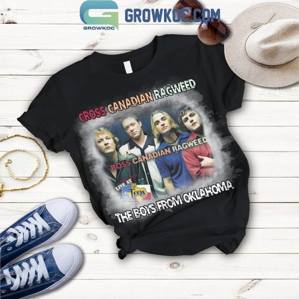 Cross Canadian Ragweed The Boy From Oklahoma 2024 Fleece Pajamas Set