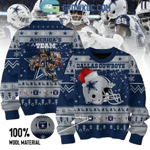 Dallas Cowboys Football America’s Team Christmas Ugly Sweater