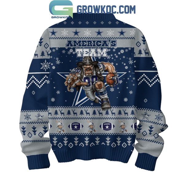 Dallas Cowboys Football America’s Team Christmas Ugly Sweater