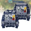 Dallas Cowboys Snoopy Happy Holiday Merry Christmas Football Ugly Sweater