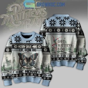 Dave Matthews Band 2024 Merry Dave-mas Christmas Ugly Sweater