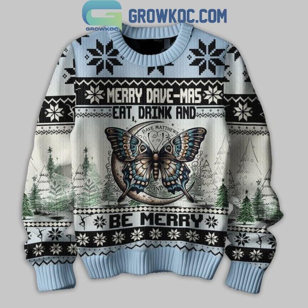 Dave Matthews Band 2024 Merry Dave-mas Christmas Ugly Sweater