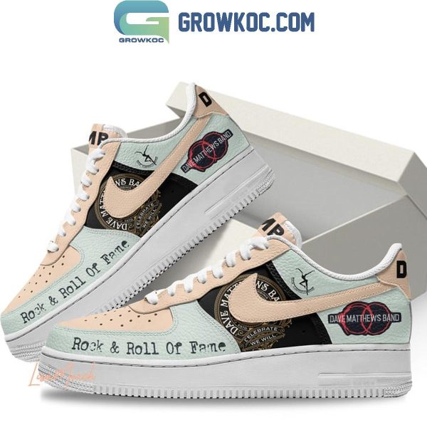 Dave Matthews Band Celebrate We Will Hall Of Fame 2024 Air Force 1 Shoes