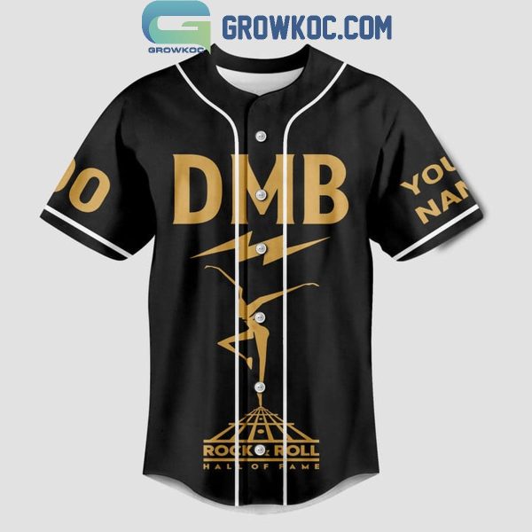 Dave Matthews Band Hall Of Fame Rock And Roll Personalized Baseball Jersey