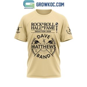 Dave Matthews Band Introduction 2024 Hall Of Fame Rock And Roll Hoodie T-Shirt