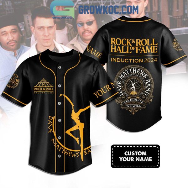 Dave Matthews Band Introduction Of Rock And Roll 2024 Personalized Baseball Jersey