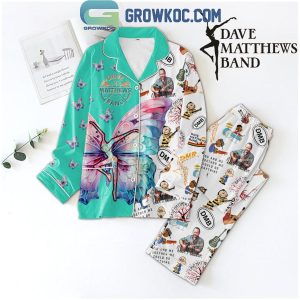 Dave Matthews Band You And Me Together We Could Do Anything Polyester Pajamas Set