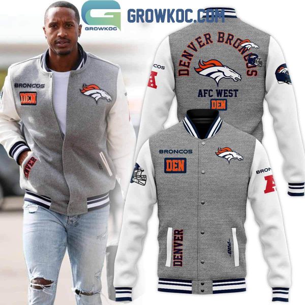 Denver Broncos AFC West Go Den 2024 Baseball Jacket