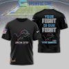 Dallas Cowboys Crucial Catch Intercept Cancer Your Fight Is Ours Hoodie T-Shirt