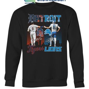 Detroit Lions Jared Goff Detroit Tigers Matt Vierling True Stars T-Shirt