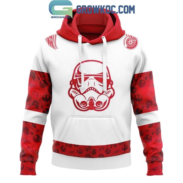 Detroit Red Wings 2024 Star Wars Night Personalized Hoodie T-Shirt