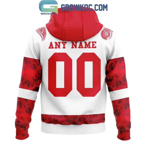 Detroit Red Wings 2024 Star Wars Night Personalized Hoodie T-Shirt