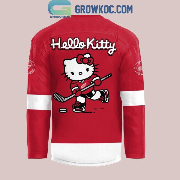 Detroit Red Wings With Hello Kitty 2024 Hockey Jersey