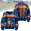 Detroit Lions Smart Woman Loves Her Lions Christmas Ugly Sweater