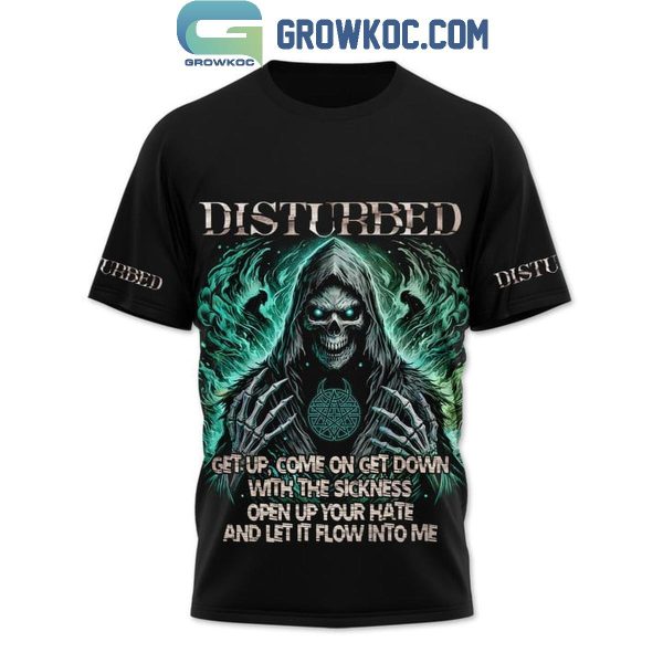 Disturbed Get Up Come On Get Down With The Sickness Hoodie T-Shirt