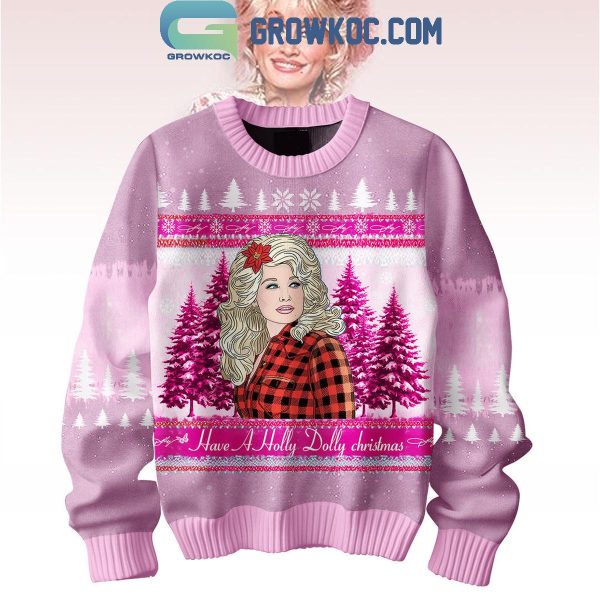 Dolly Parton Noel Have A Holly Dolly Christmas Ugly Sweater