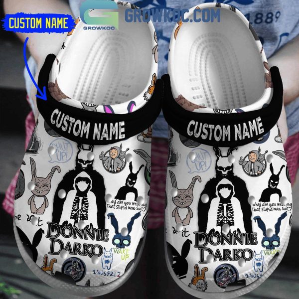 Donnie Darko Shut Up Wearing That Stupid Man Suit Personalized Crocs Clogs