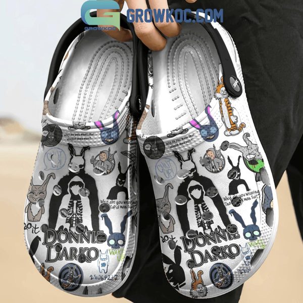 Donnie Darko Shut Up Wearing That Stupid Man Suit Personalized Crocs Clogs