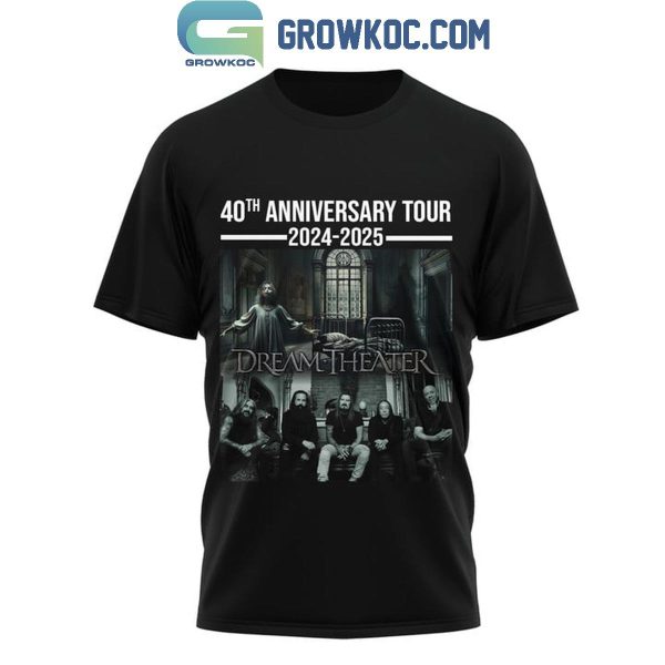 Dream Theater 40th Anniversary Tour 2024-2025 Hoodie T-Shirt