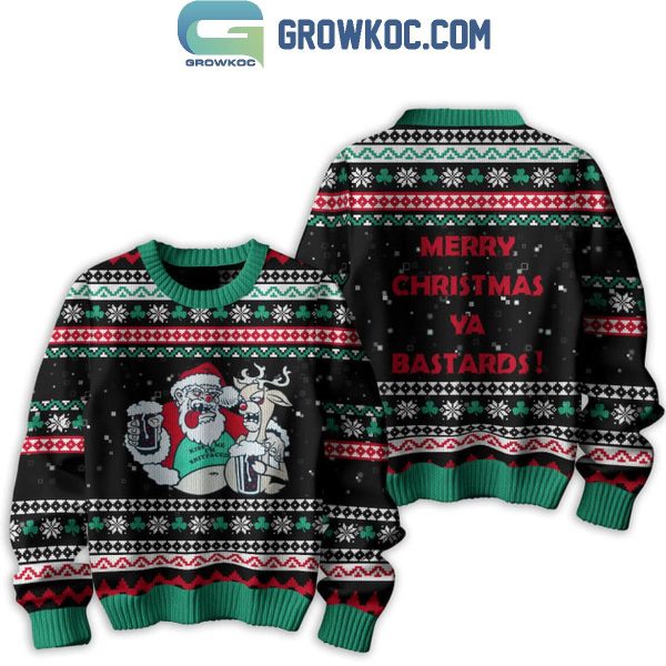 Dropkick Murphys Merry Christmas Ya Bastards Ugly Sweater