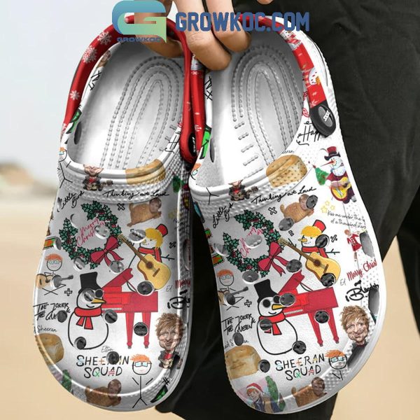 Ed Sheeran The Joker And The Queen Christmas Personalized Crocs Clogs