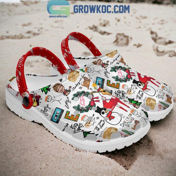 Ed Sheeran The Joker And The Queen Christmas Personalized Crocs Clogs