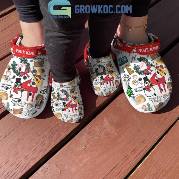 Ed Sheeran The Joker And The Queen Christmas Personalized Crocs Clogs