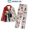 Elf Christmas Santa Oh My God I Know Him Polyester Pajamas Set