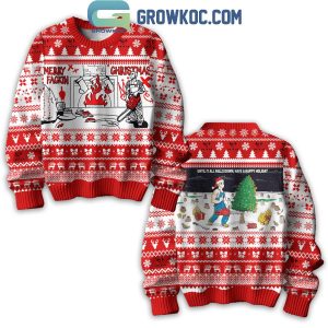 Eminem Until It All Falls Down Have A Happy Holiday Christmas Ugly Sweater