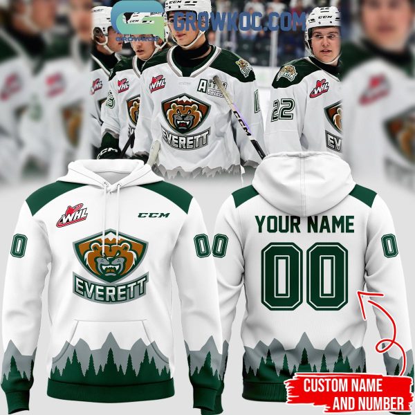 Everett Silvertips ForEverett Go Get ‘Em Personalized Hoodie T-Shirt