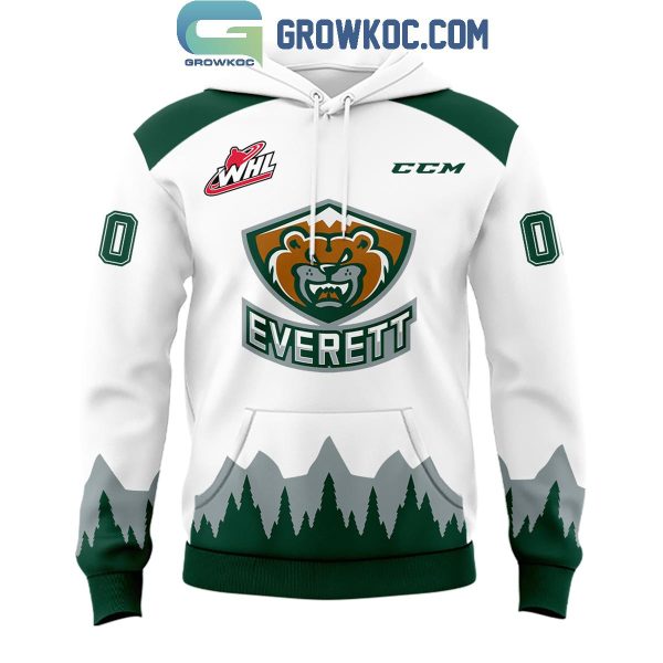 Everett Silvertips ForEverett Go Get ‘Em Personalized Hoodie T-Shirt