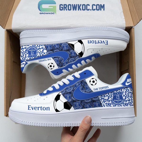 Everton EPL 2024 The Toffees Air Force 1 Shoes