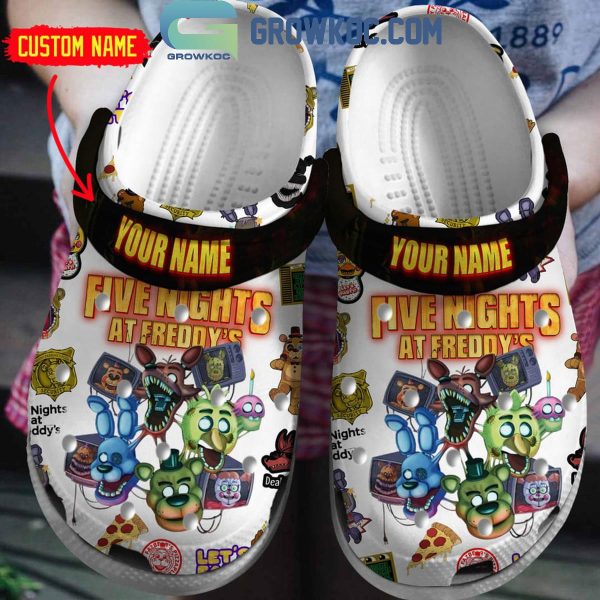 Five Night At Freddy’s I Survived 2024 Personalized Crocs Clogs