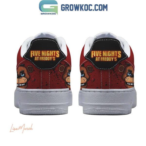 Five Nights At Freddy’s Help Wanted Freddy Fazbear’s Air Force 1 Shoes