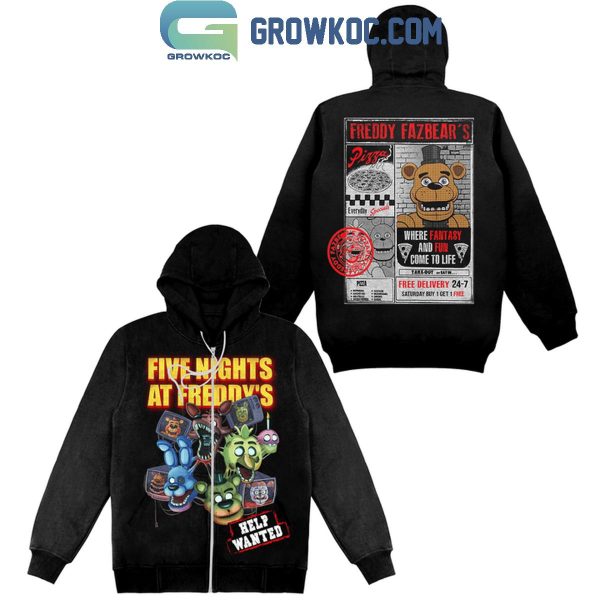 Five Nights At Freddy’s Help Wanted Freddy Fazbear’s Hoodie T-Shirt