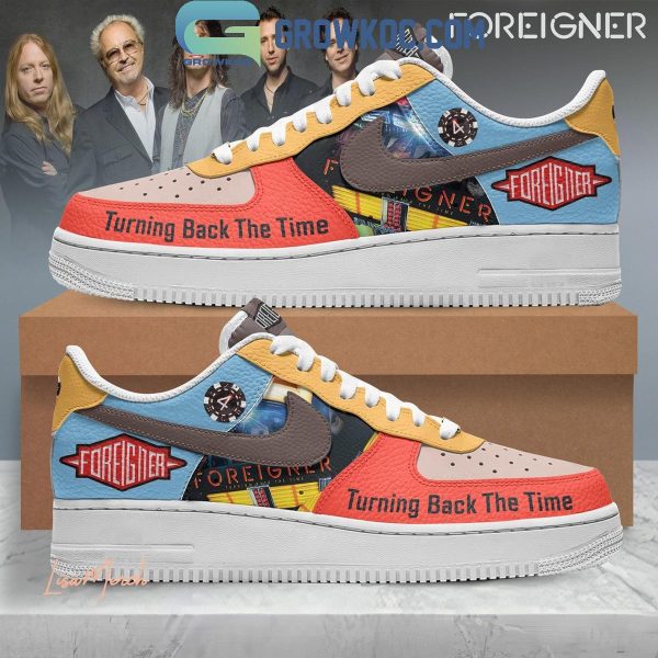 Foreigner Turning Back The Time Air Force 1 Shoes