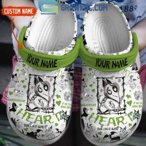 Frankenweenie Sparky My Dog Is My Heart Halloween Personalized Crocs Clogs